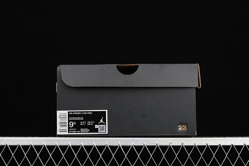All categories Air Jordan Jordan series basketball shoes Air Jordan 1 Low G version pure original Air Jordan 1 Low Prm "Elephant Print" AJ1 Joe 1 low top white gray crackle pattern DH4269-100
